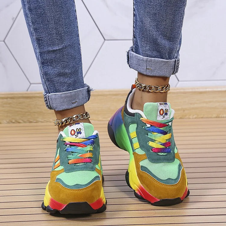 Mille | Legende Regnbue Sneakers