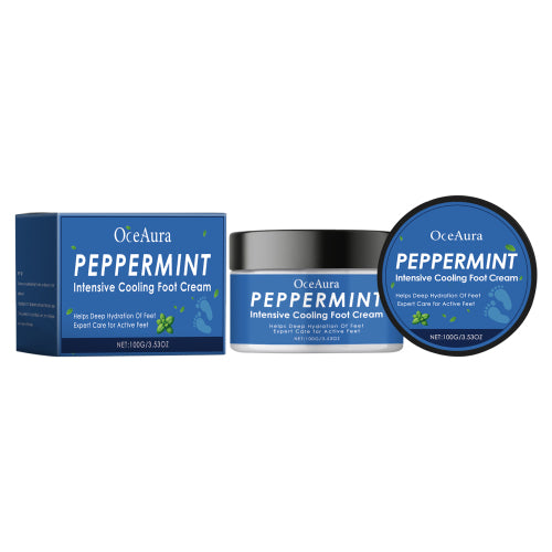 Forfriskende mynte fodcreme