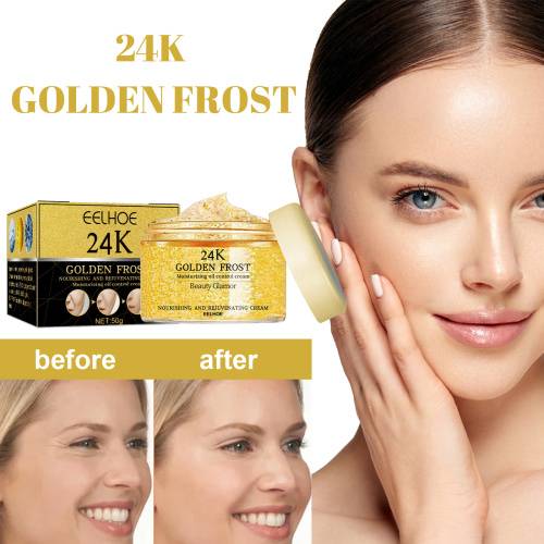 24K guld øjencreme med oligopeptid, 50 g