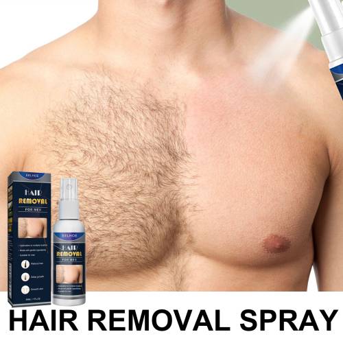 Hårfjerningsspray til mænd, armhuler, 30 ml