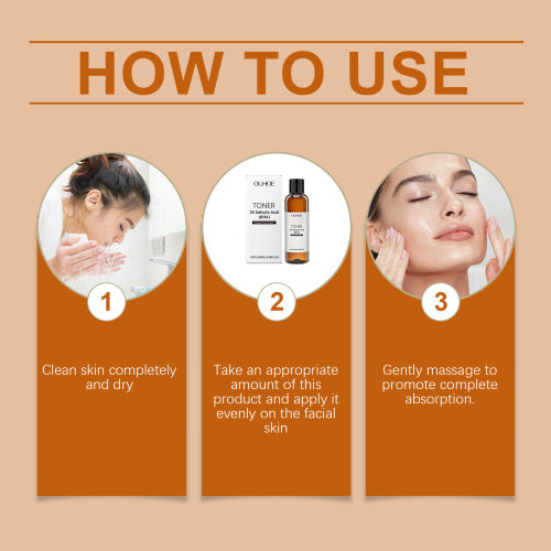 Salicylsyre toner med centella og papaya
