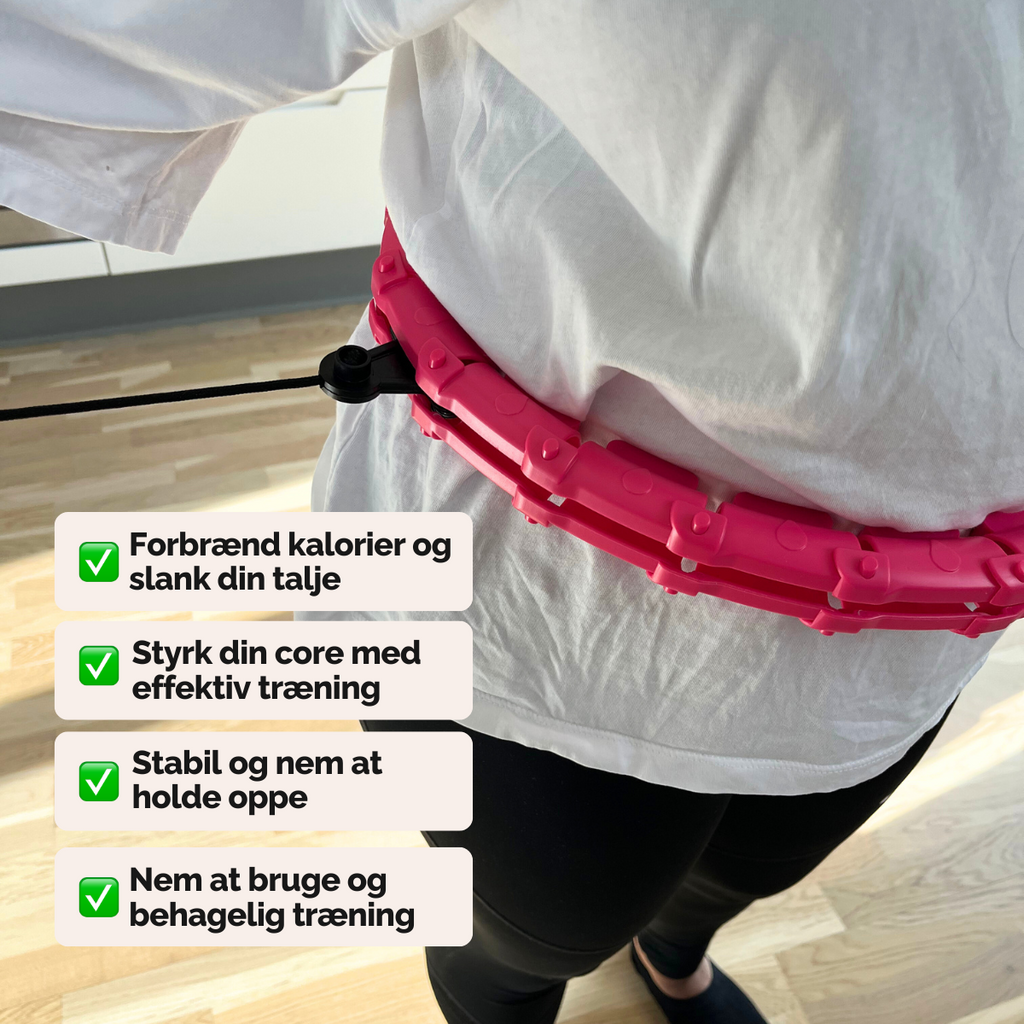 Justerbar Hulahopring med Vægt - Effektiv Træning