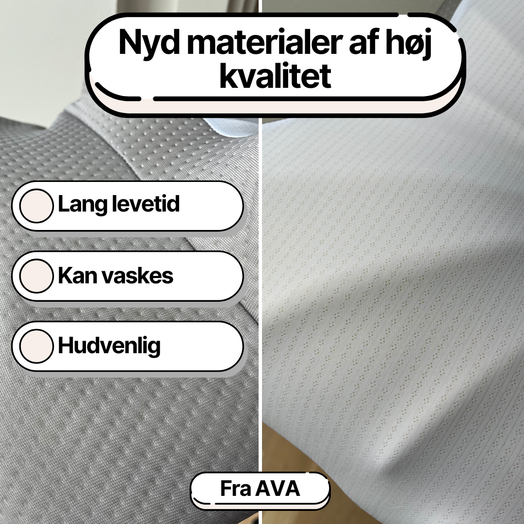 DreamAlign - Ergonomisk nakkepude med memory-skum