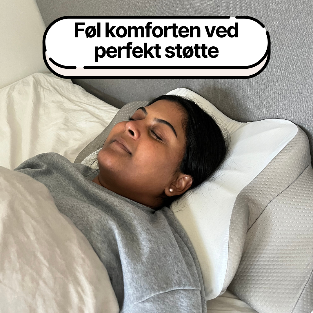 DreamAlign - Ergonomisk nakkepude med memory-skum