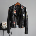 Lotte | Stilfuld Floral Biker Jakke