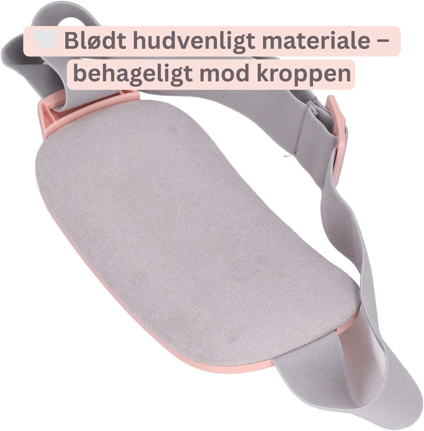 Menstruationsvarmepude  – Varme op til 65°C & Vibrationsmassage mod Kramper
