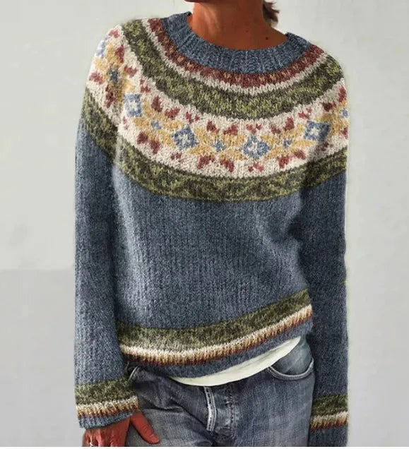 Rachele -  Retro-efterårspullover