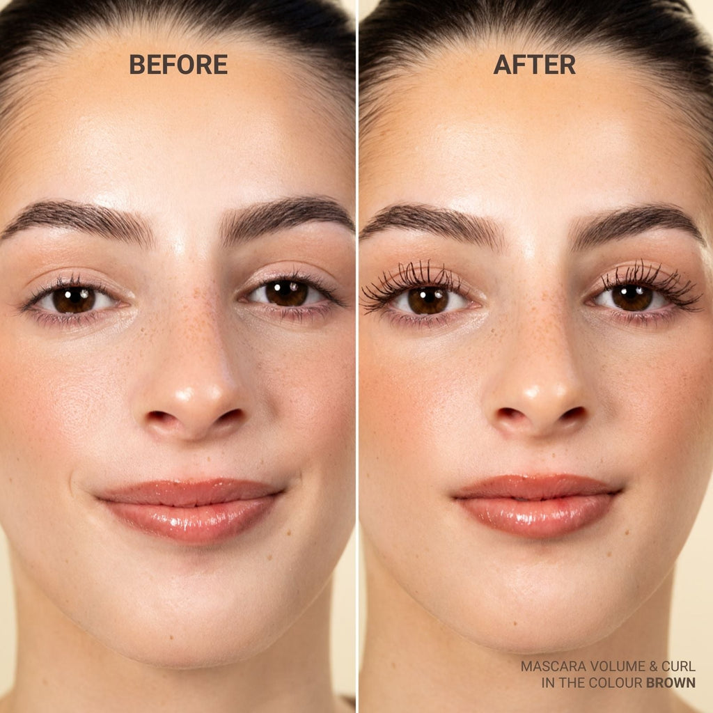 MASCARA VOLUME & CURL (WITH EYELASH SERUM)