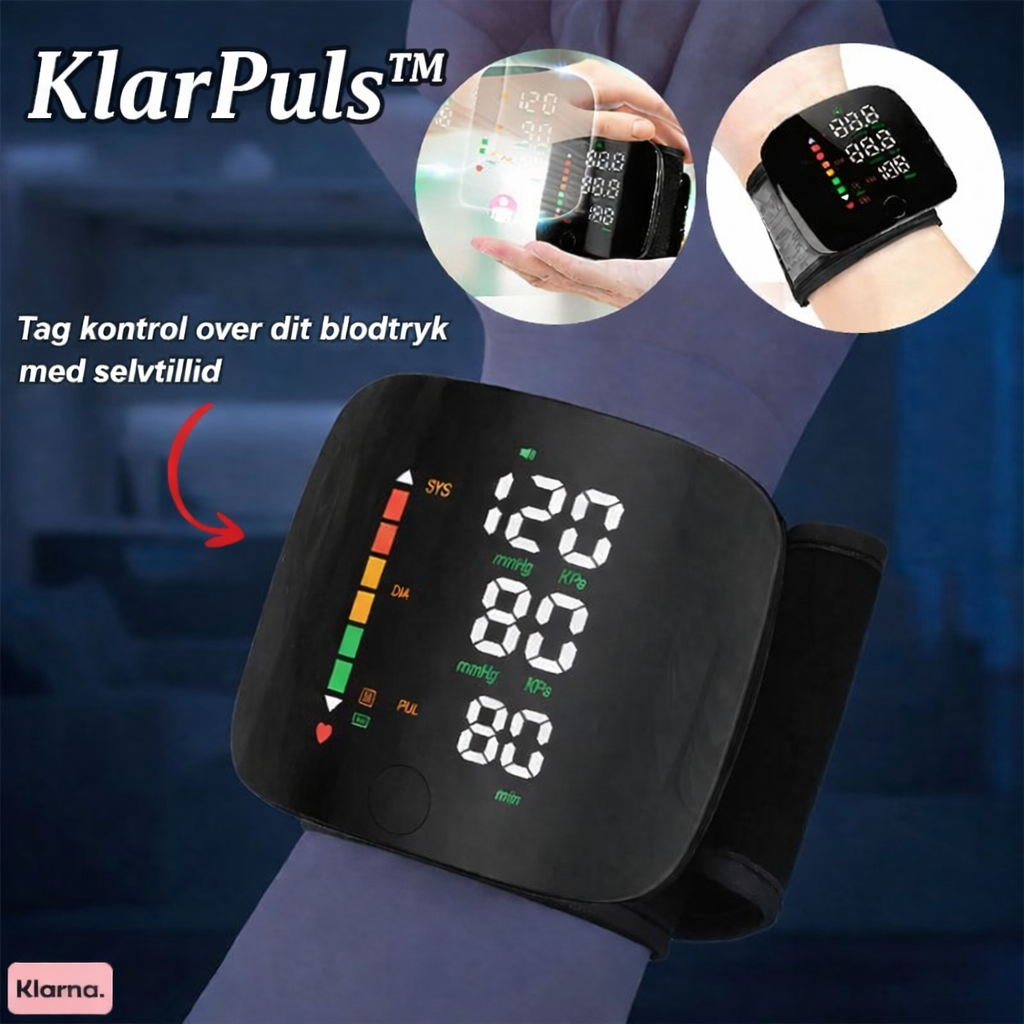 PrettyPuls™ | Pretty kontrol over dit blodtryk – blodtryksmåler til håndled