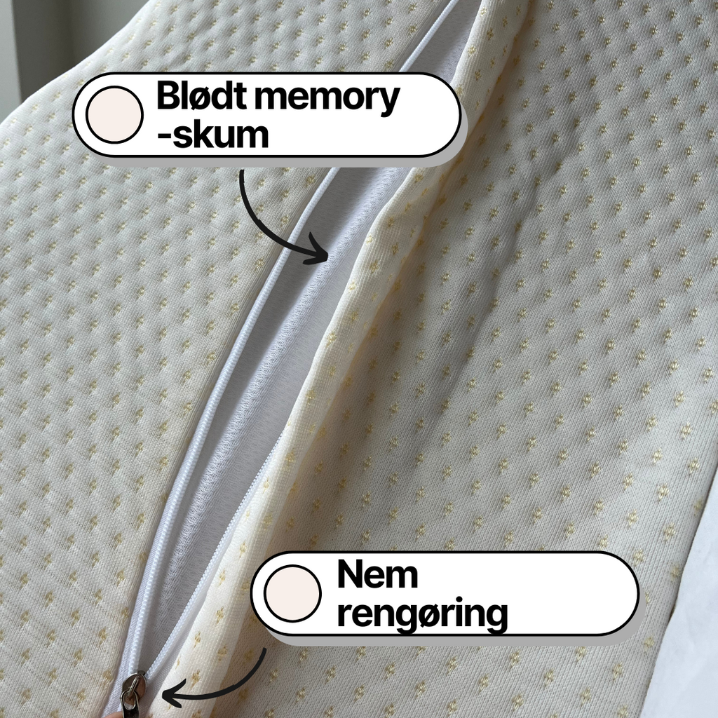RestEasy Ergonomisk - Memory Foam Nakkepude