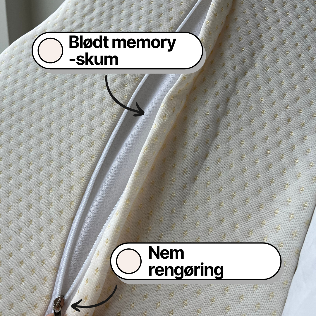 RestEasy Ergonomisk - Memory Foam Nakkepude
