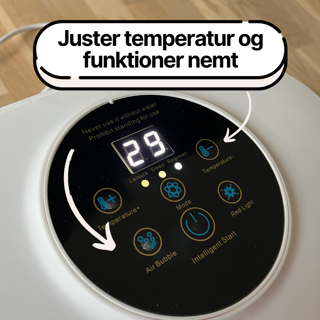 Stort fodplejesæt