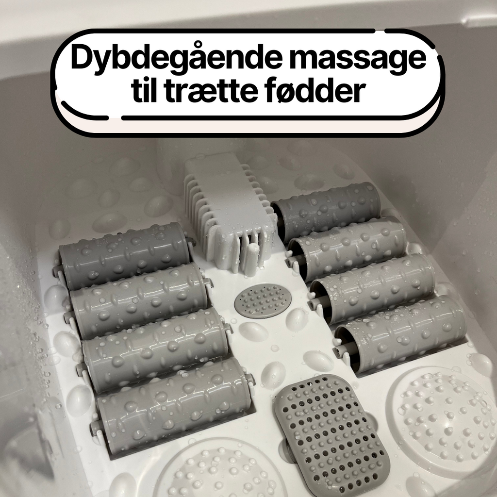 Bubble Spa - Elektrisk Fodmassageapparat med Boblebad