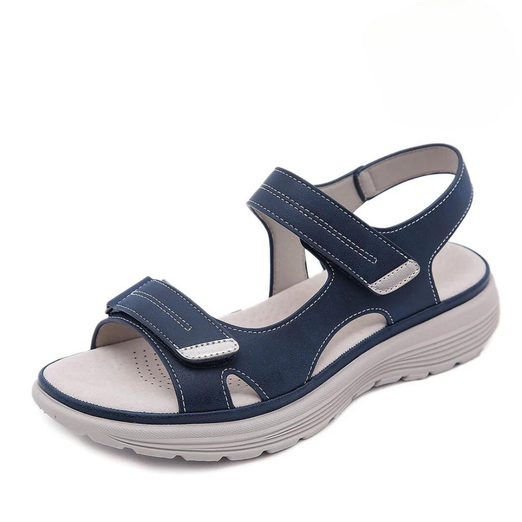 Rasmine | Stilfulde Sandaler med Justerbar Velcrorem