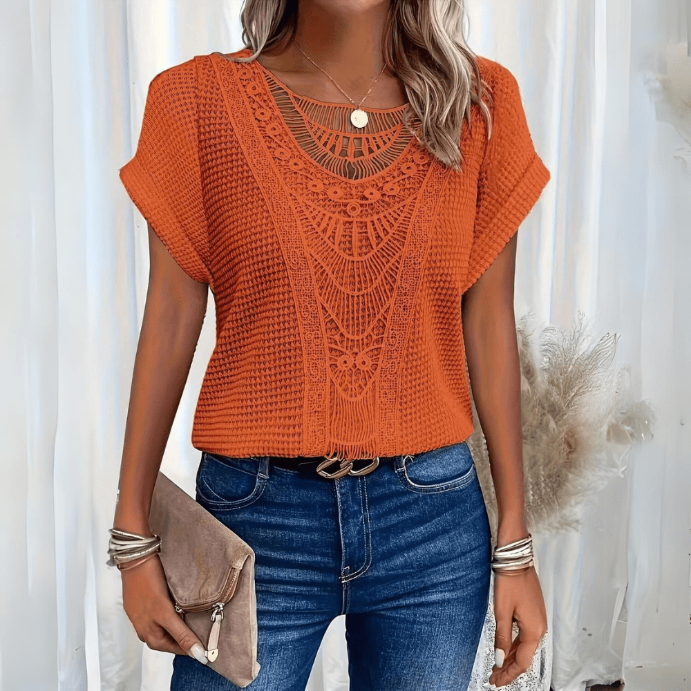Karin – Elegant Ibiza-stil bluse