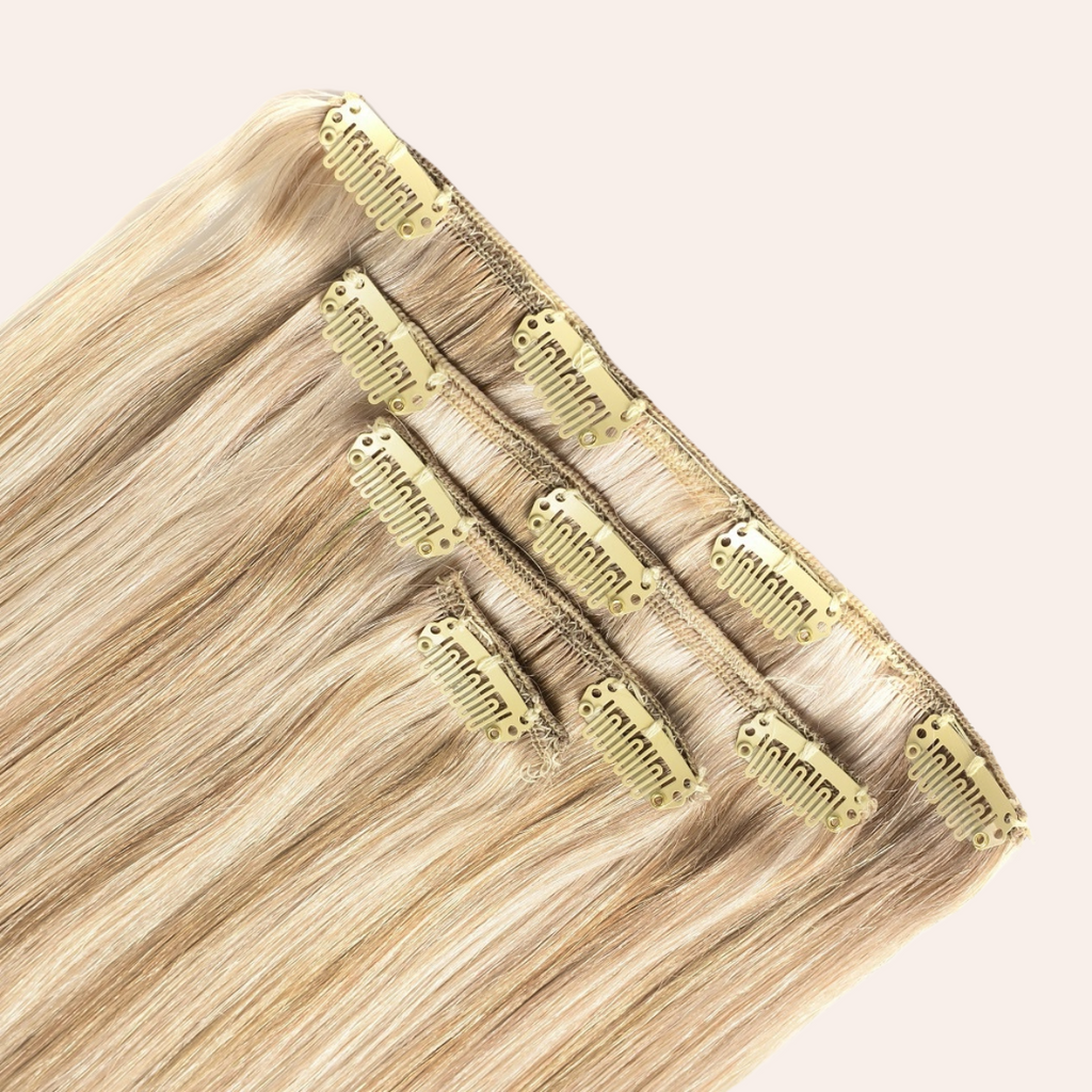 AVA Clip in extensions – Fyldigt hår på få minutter