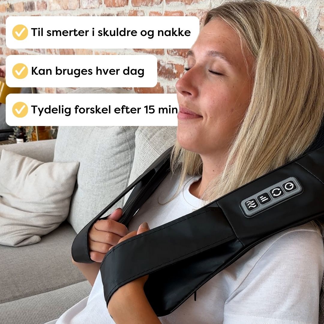 HomeMassager - Professionel skulder og nakkemassage derhjemme