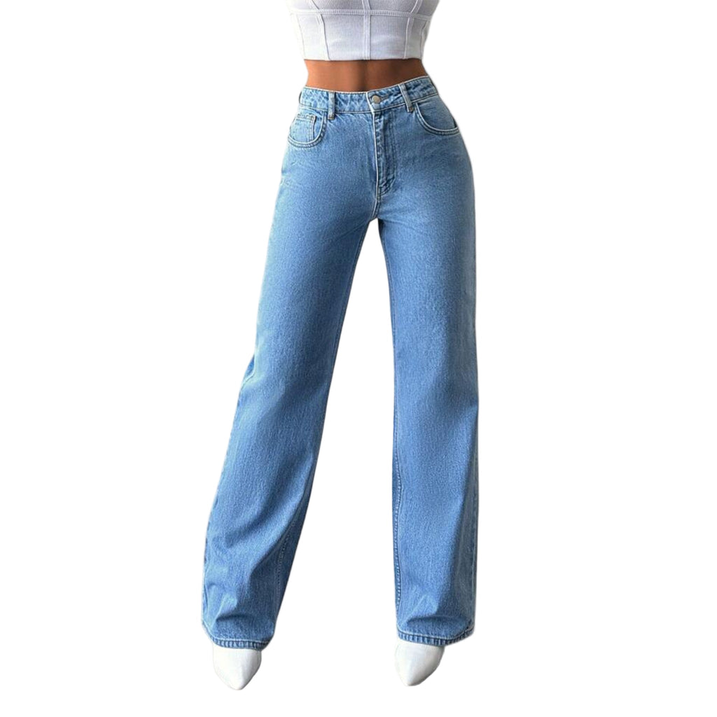 KARA – HØJTALJEDE JEANS MED LØS PASFORM