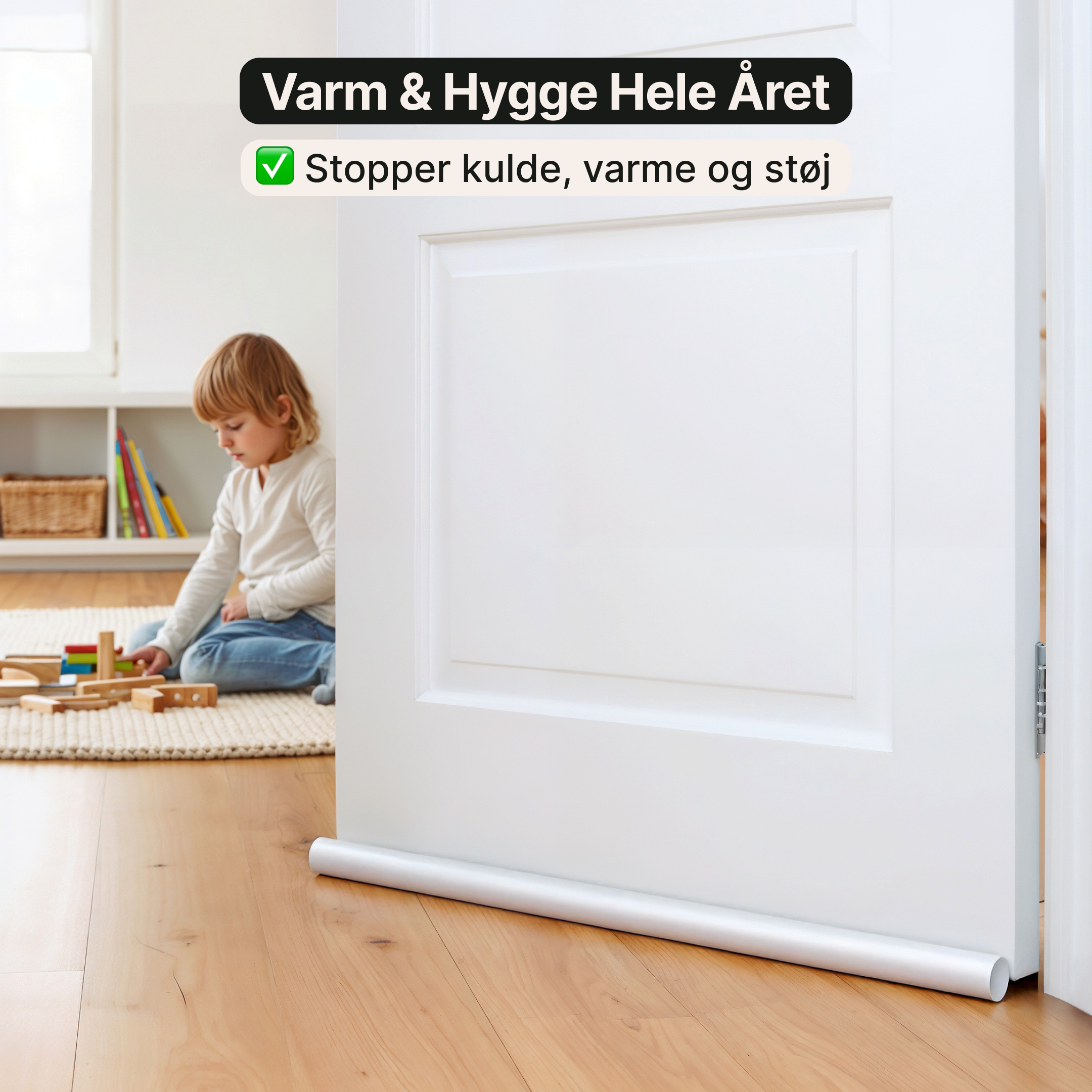 Dørtætningsliste – Justerbar dørbundstætning