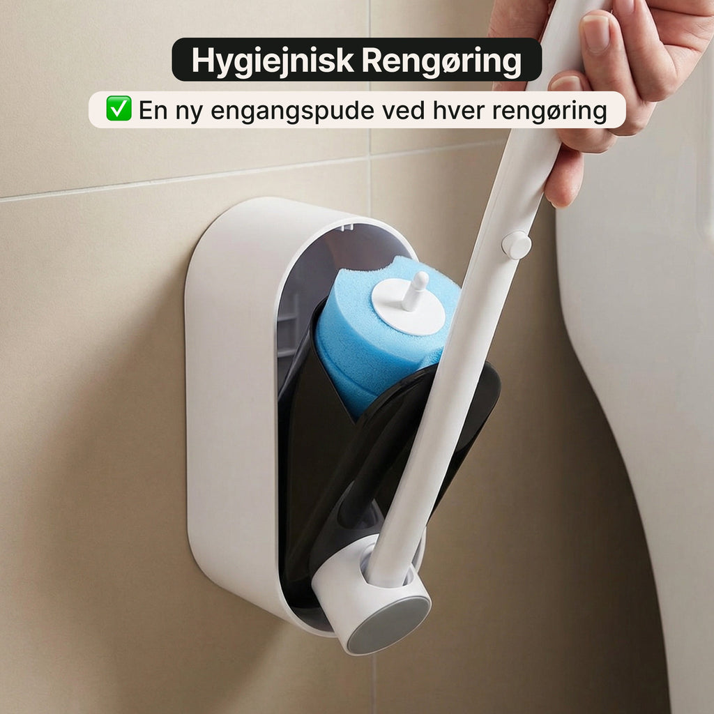 Toilet Børste med udskiftelige hoveder – Den praktiske løsning