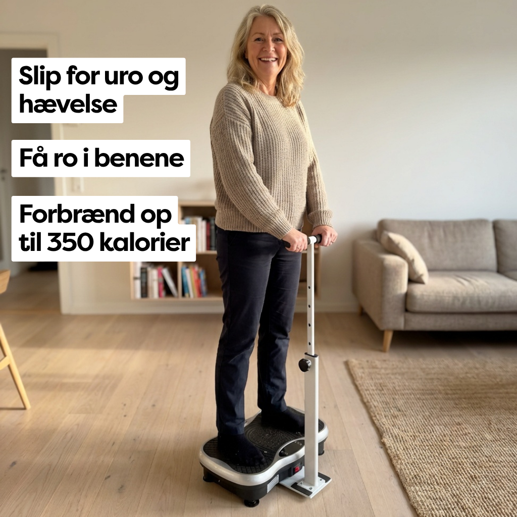 Vibrationstræner Plus - Med støttestang