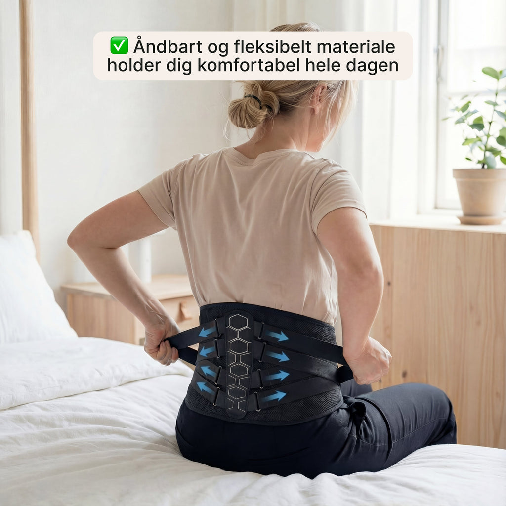 LumbarGuard Max – Rygstøtte til lændesmerter