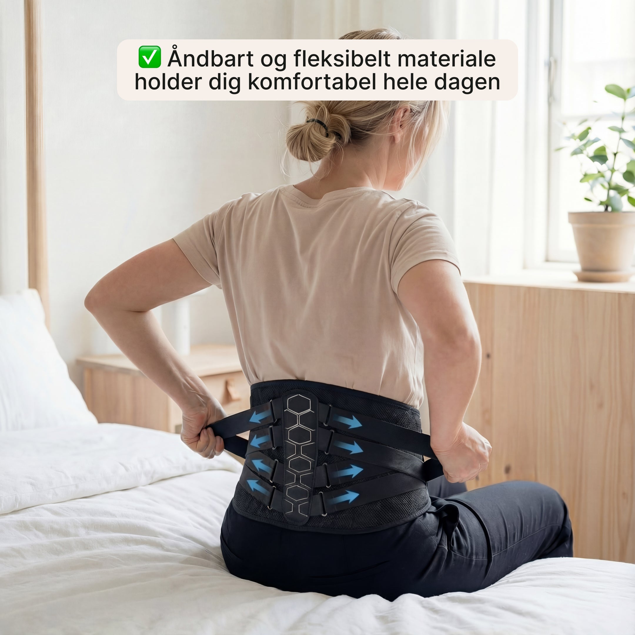 LumbarGuard Max – Rygstøtte til lændesmerter