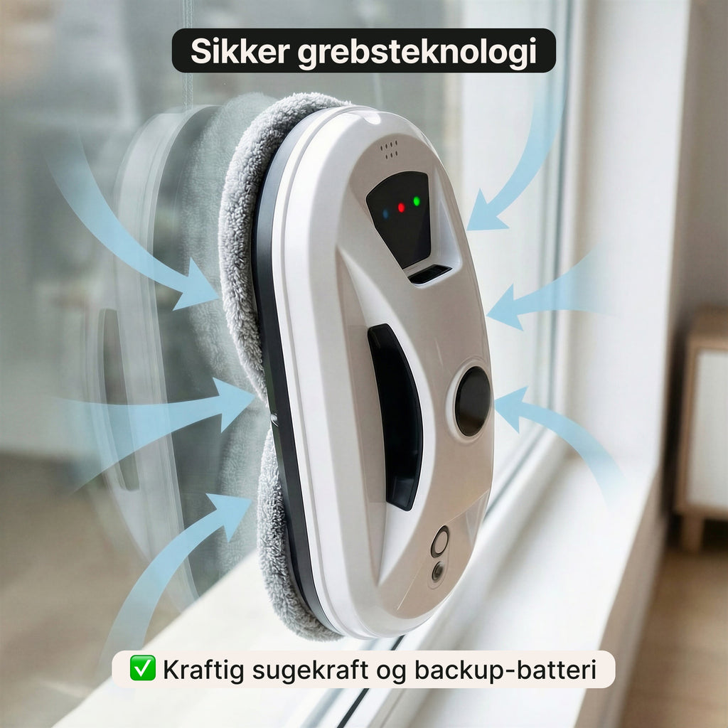 GlassBot Pro – Automatisk vinduesrenser