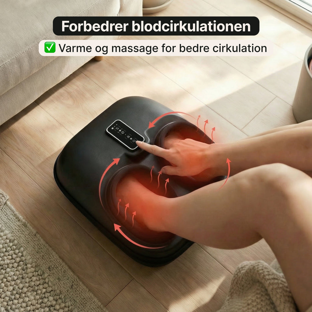 RelaxSole – Elektrisk fodmassageapparat