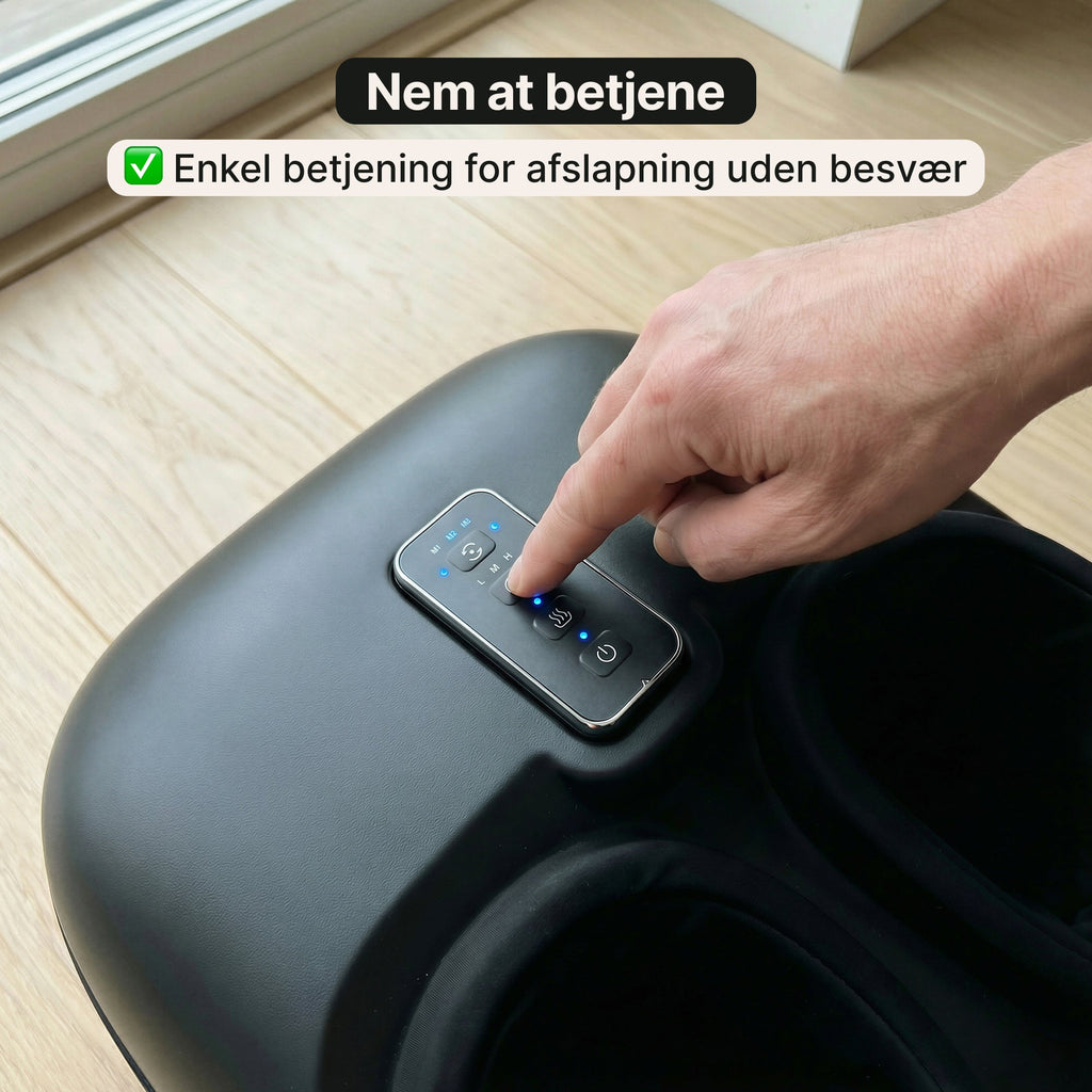 RelaxSole – Elektrisk fodmassageapparat