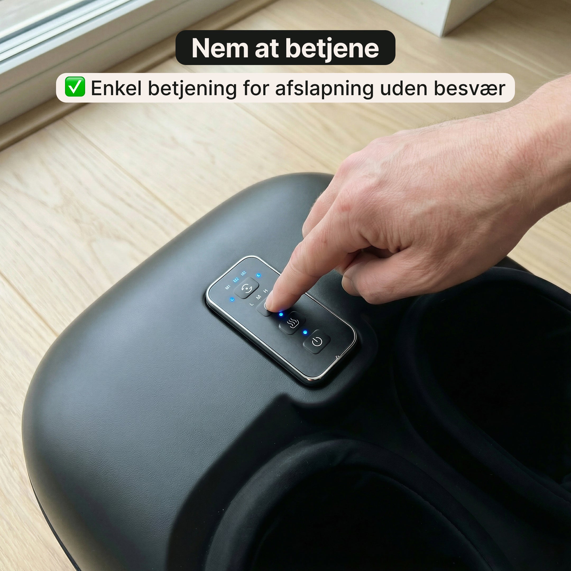 RelaxSole – Elektrisk fodmassageapparat