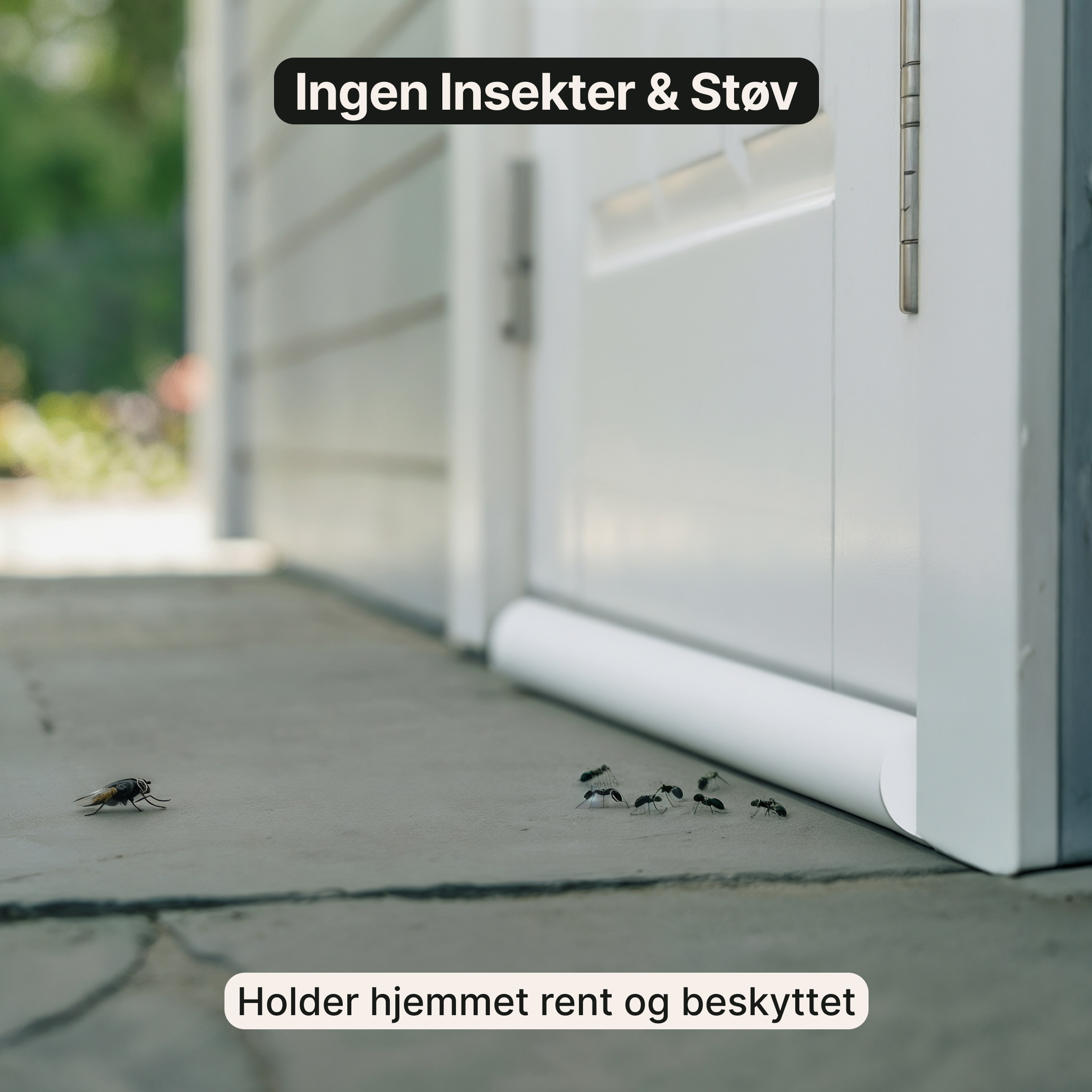Dørtætningsliste – Justerbar dørbundstætning