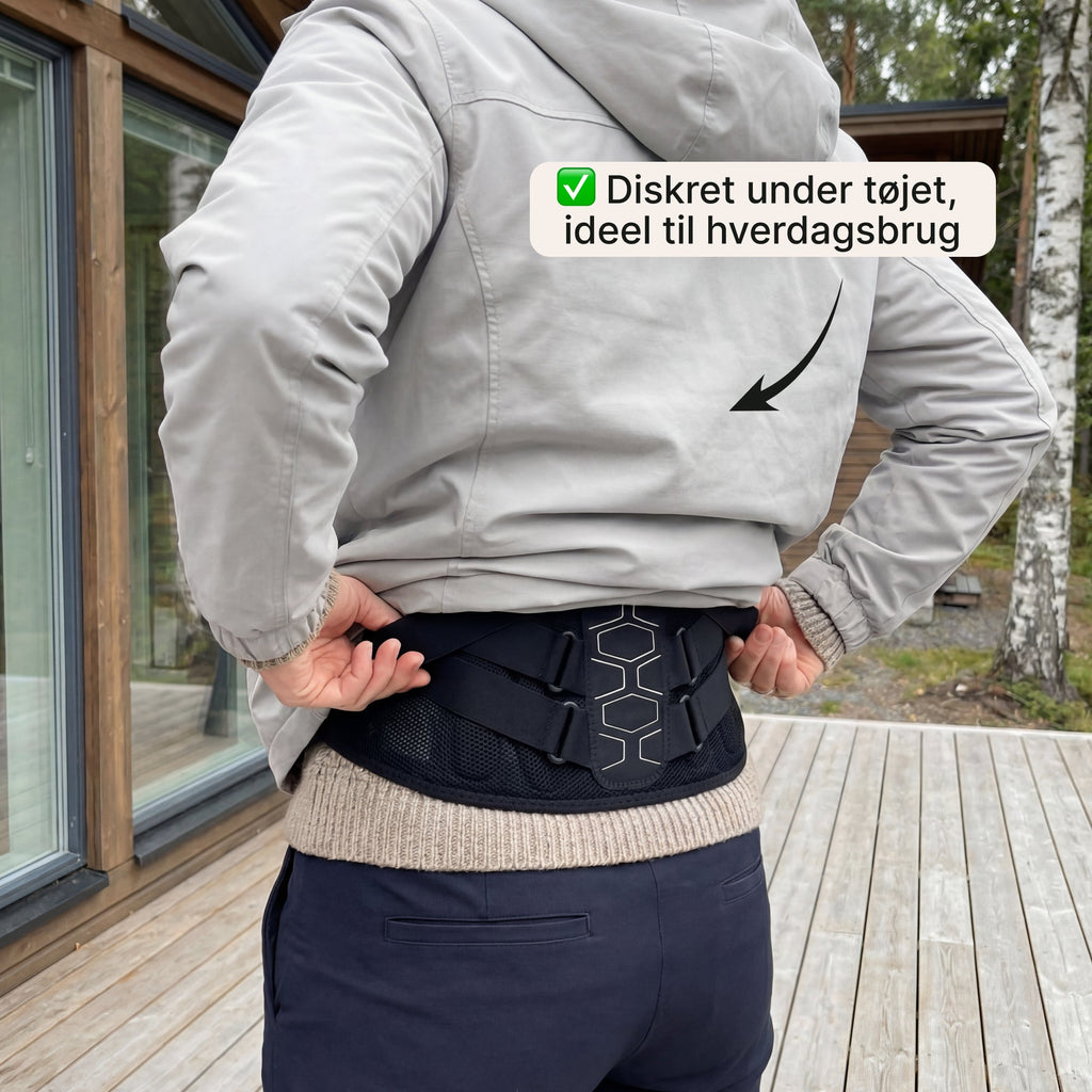 LumbarGuard Max – Rygstøtte til lændesmerter