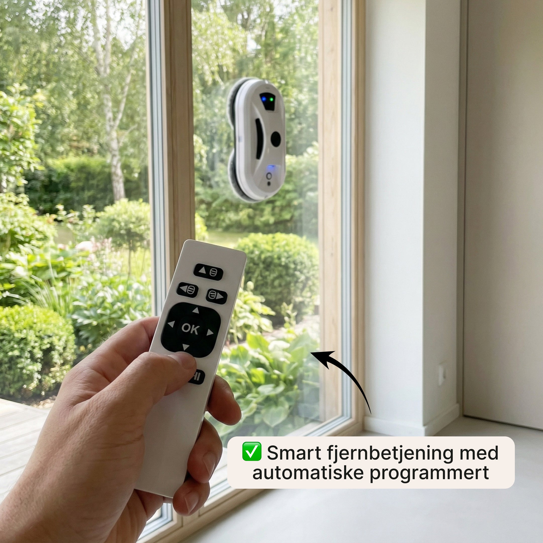 GlassBot Pro – Automatisk vinduesrenser