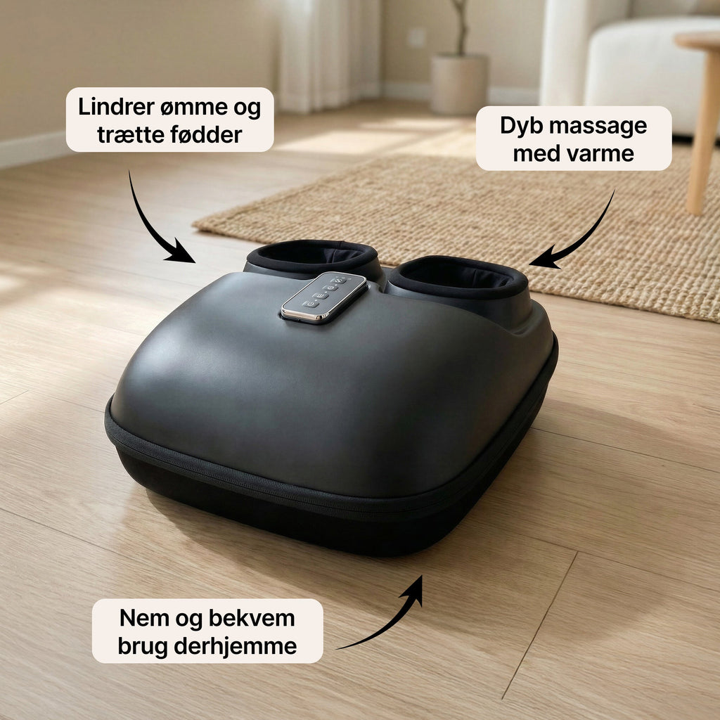 RelaxSole – Elektrisk fodmassageapparat