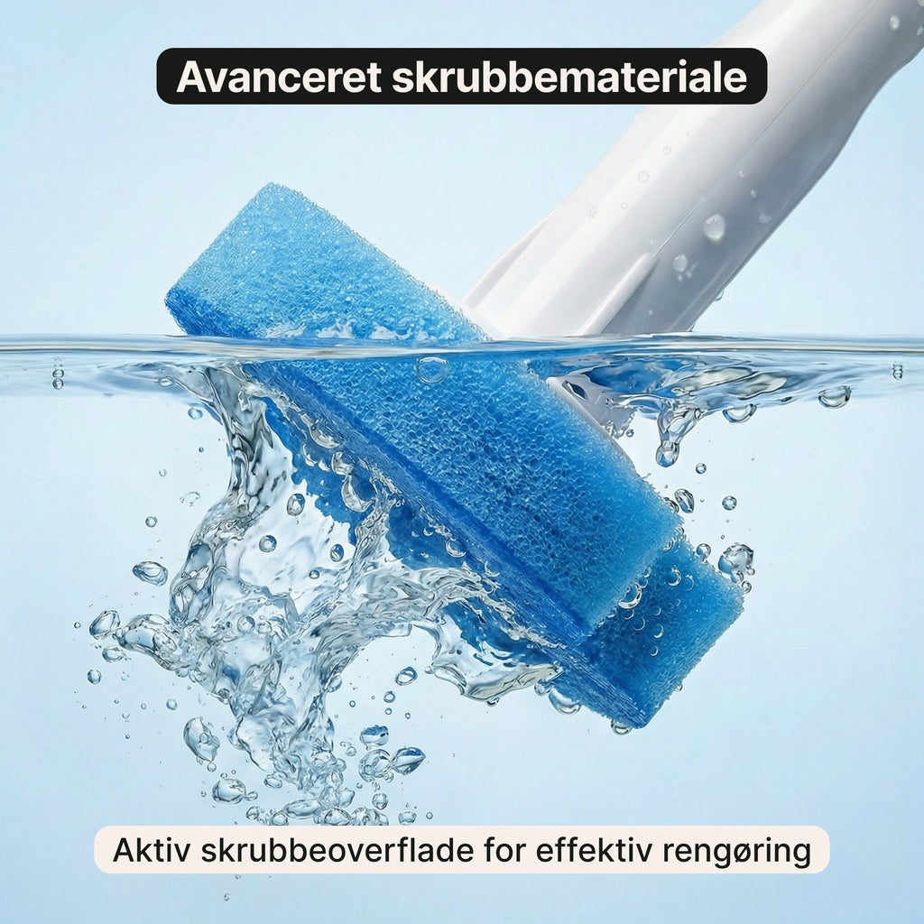 Toilet Børste med udskiftelige hoveder – Den praktiske løsning