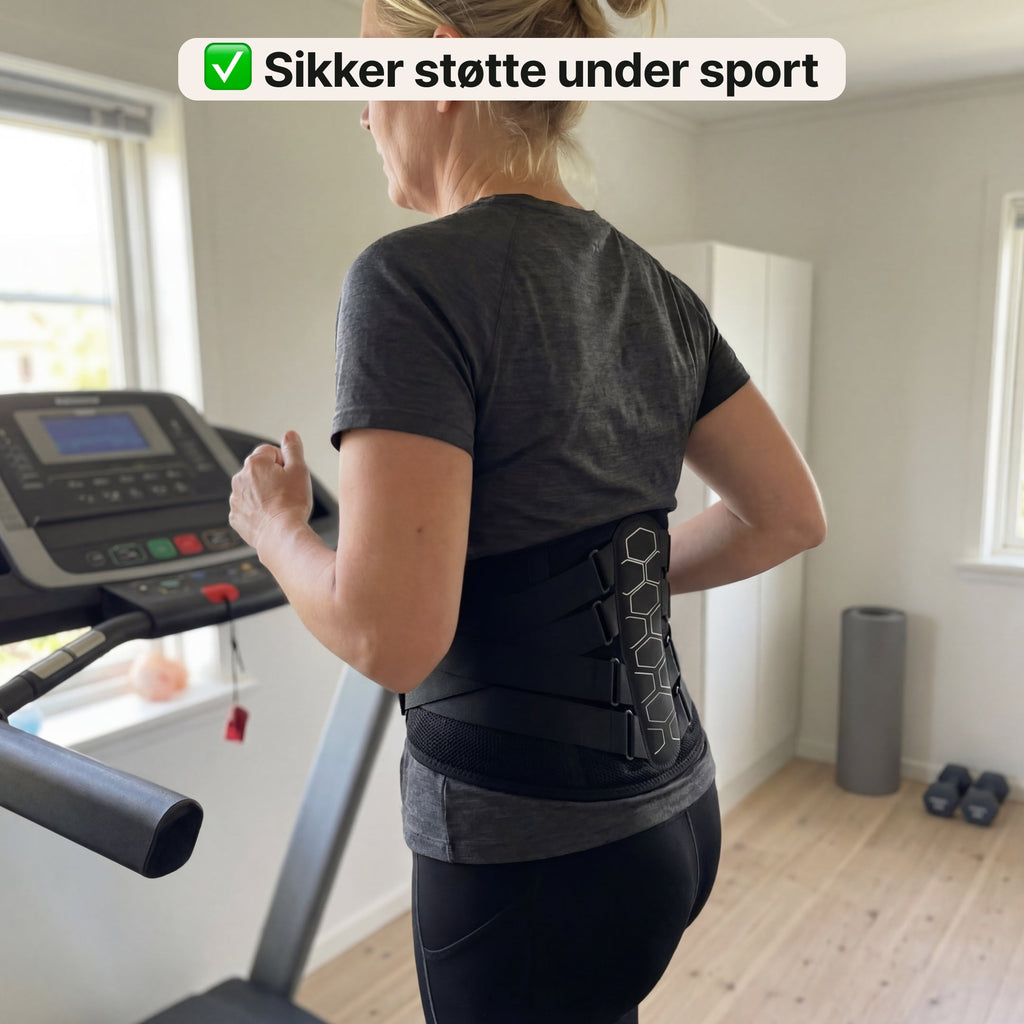 LumbarGuard Max – Rygstøtte til lændesmerter