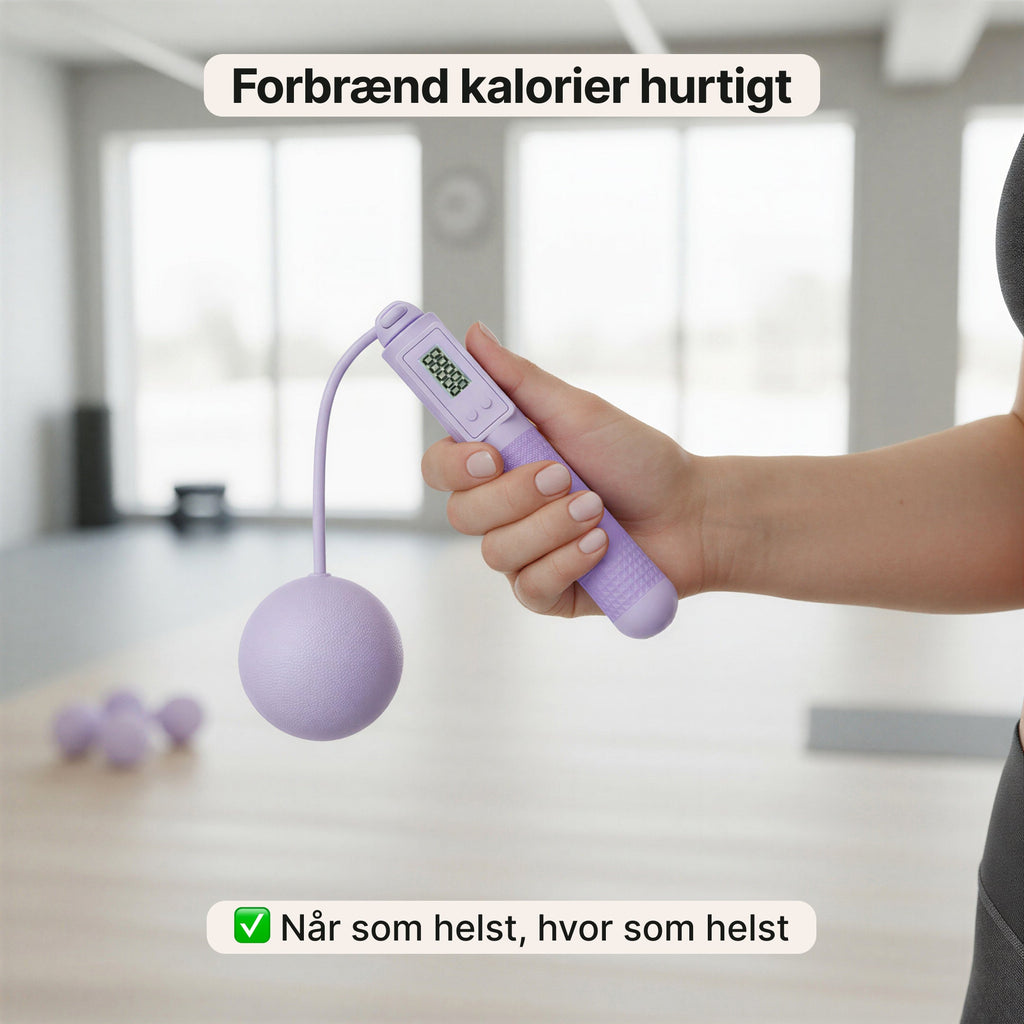 SmartRope – Trådløst sjippetov med tæller