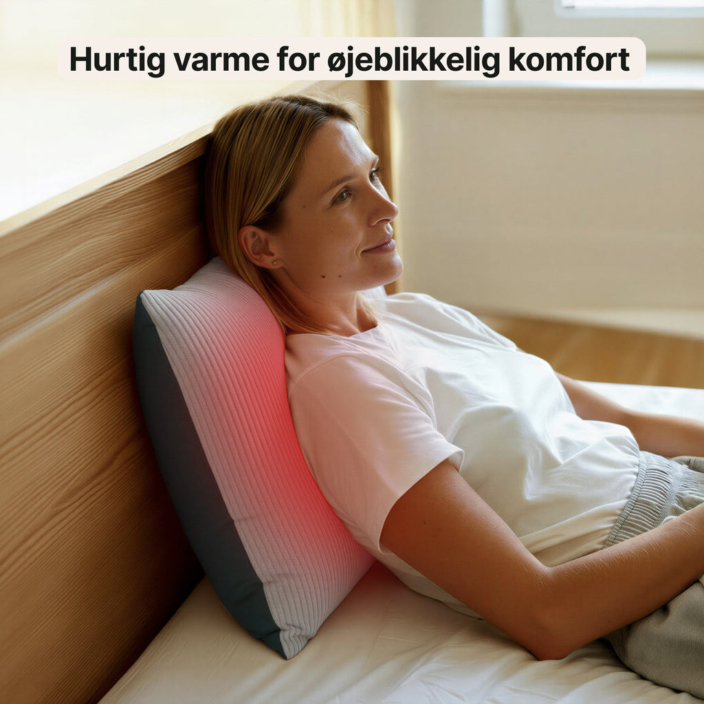 Elektrisk varmepude – Lændestøttepude