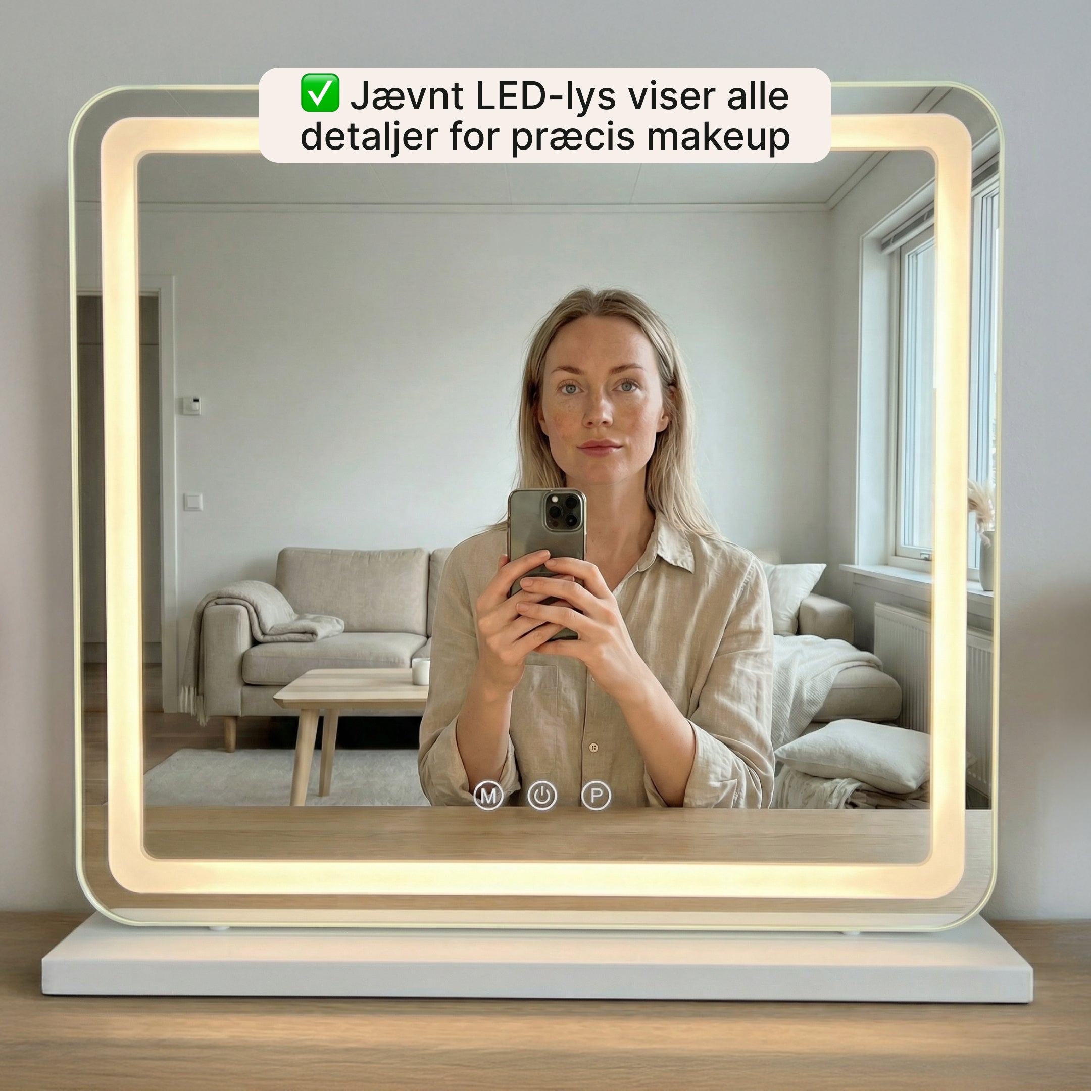 MakeupMirror – Det oplyste spejl