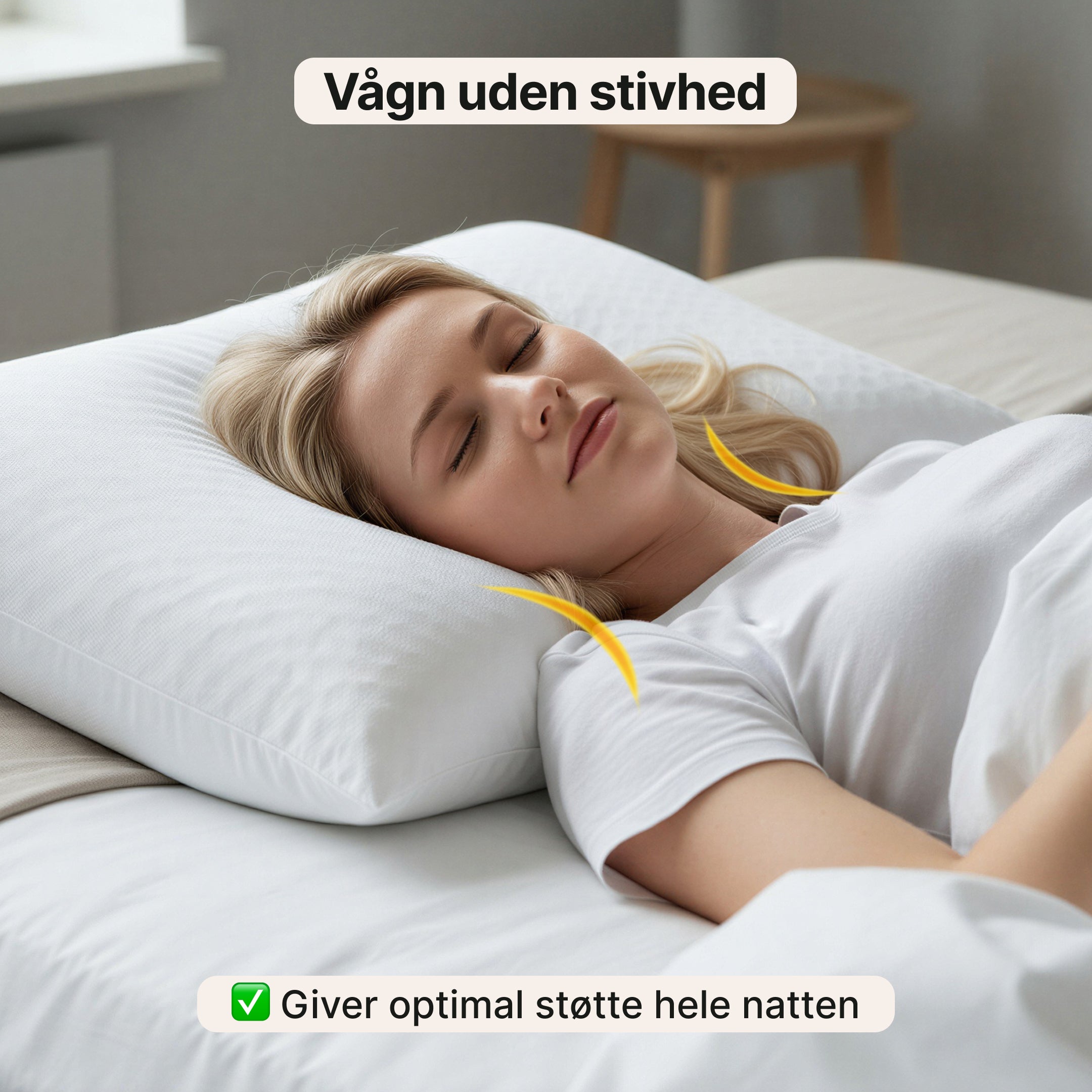 FlowPillow - Den trykaflastende hovedpude