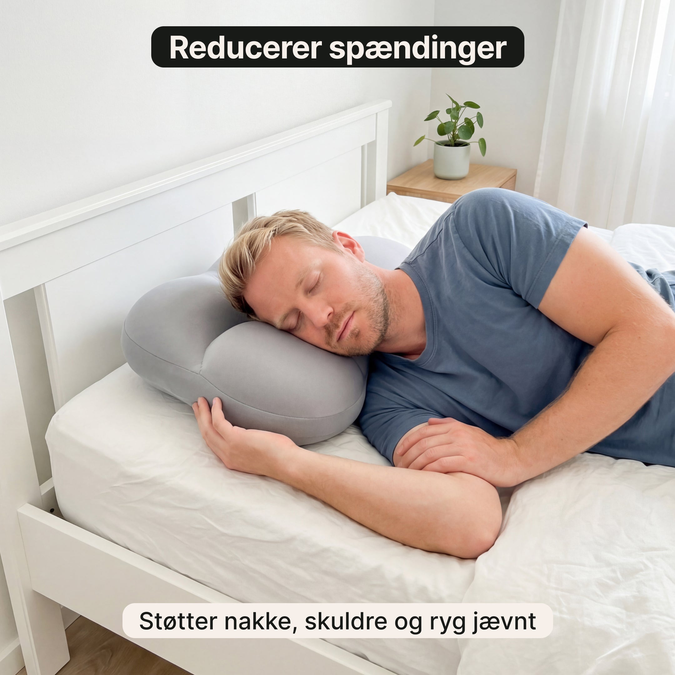 CloudCushion – Komfortpude til pleje og søvn