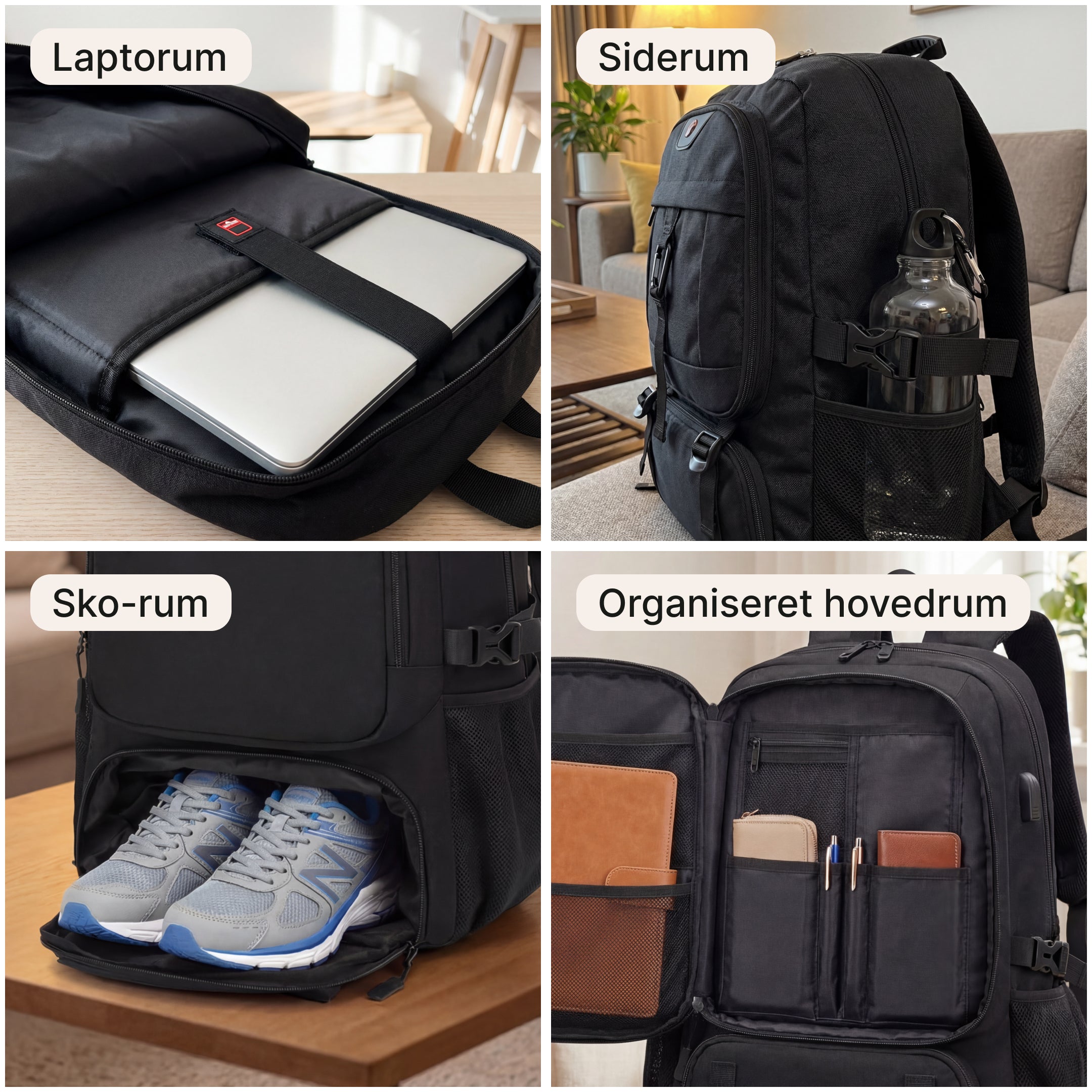 TravelPack 60L – Rejserygsæk med laptoprum