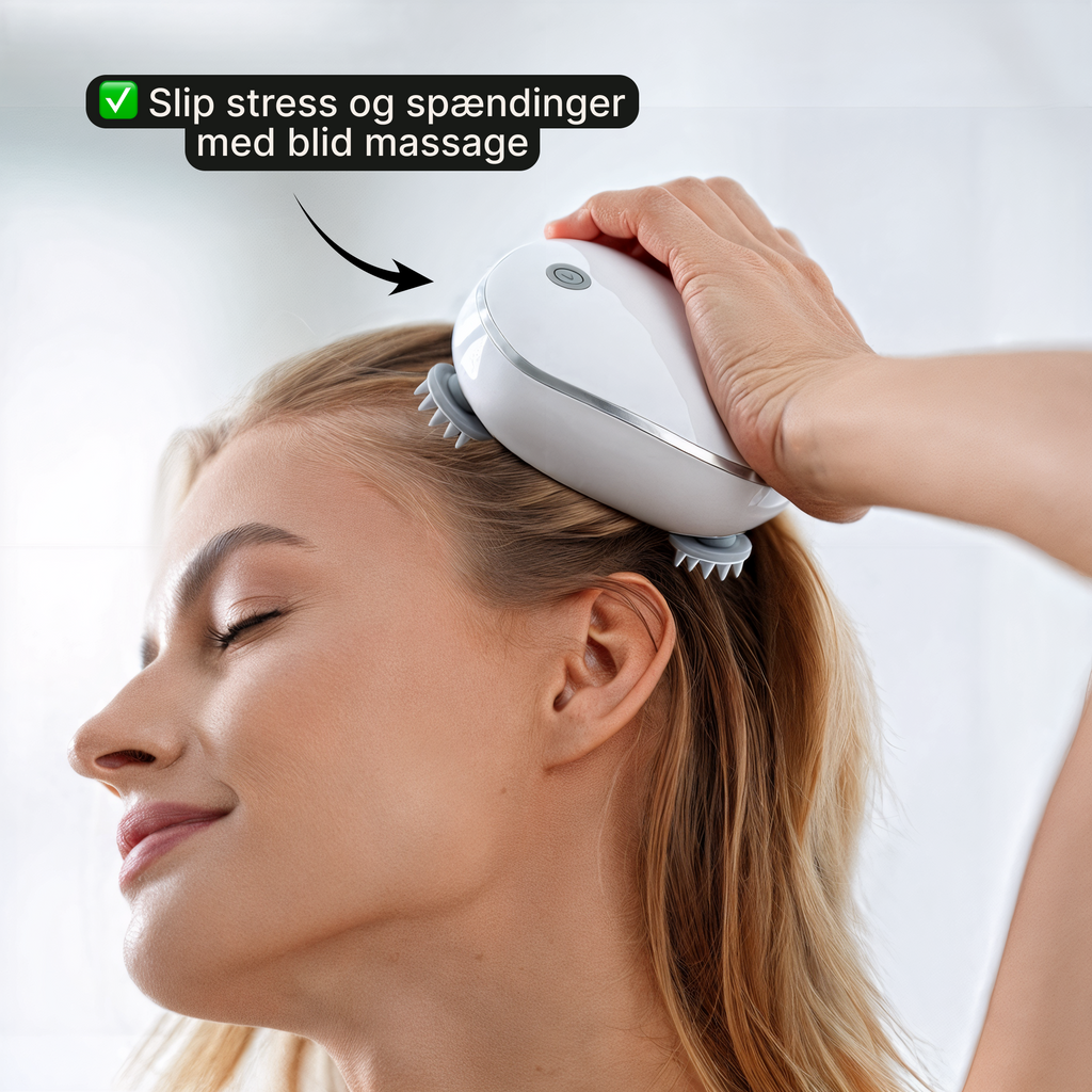 Hovedbundsmassager – Elektrisk vibrationsapparat