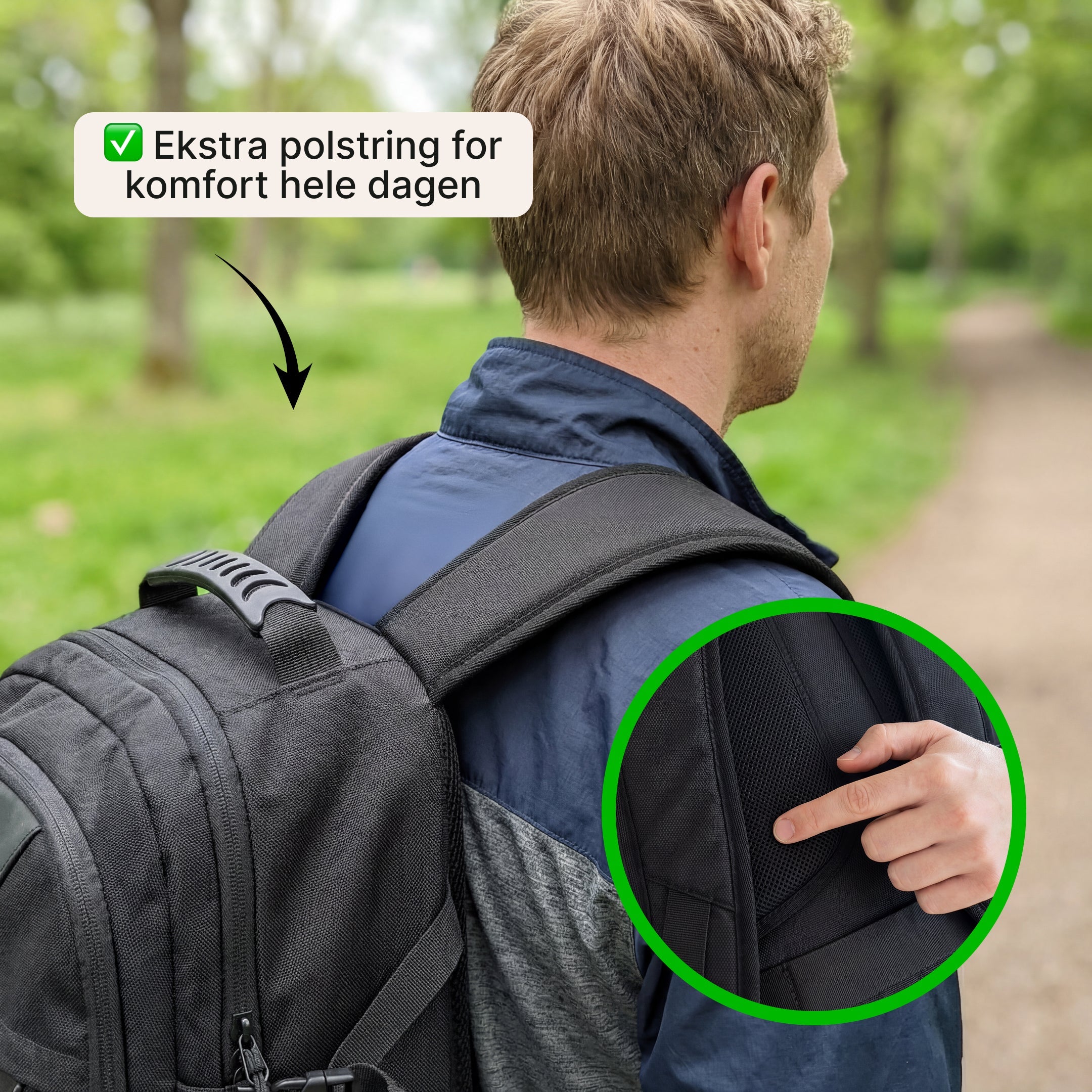 TravelPack 60L – Rejserygsæk med laptoprum
