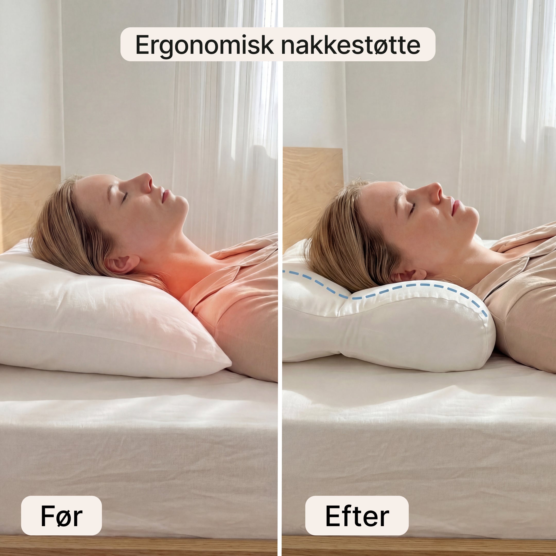 CloudCushion – Komfortpude til pleje og søvn
