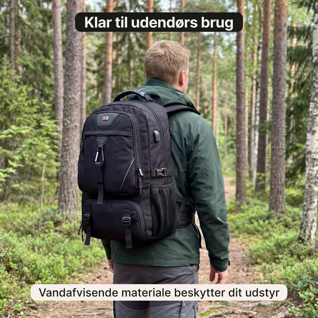 TravelPack 60L – Rejserygsæk med laptoprum