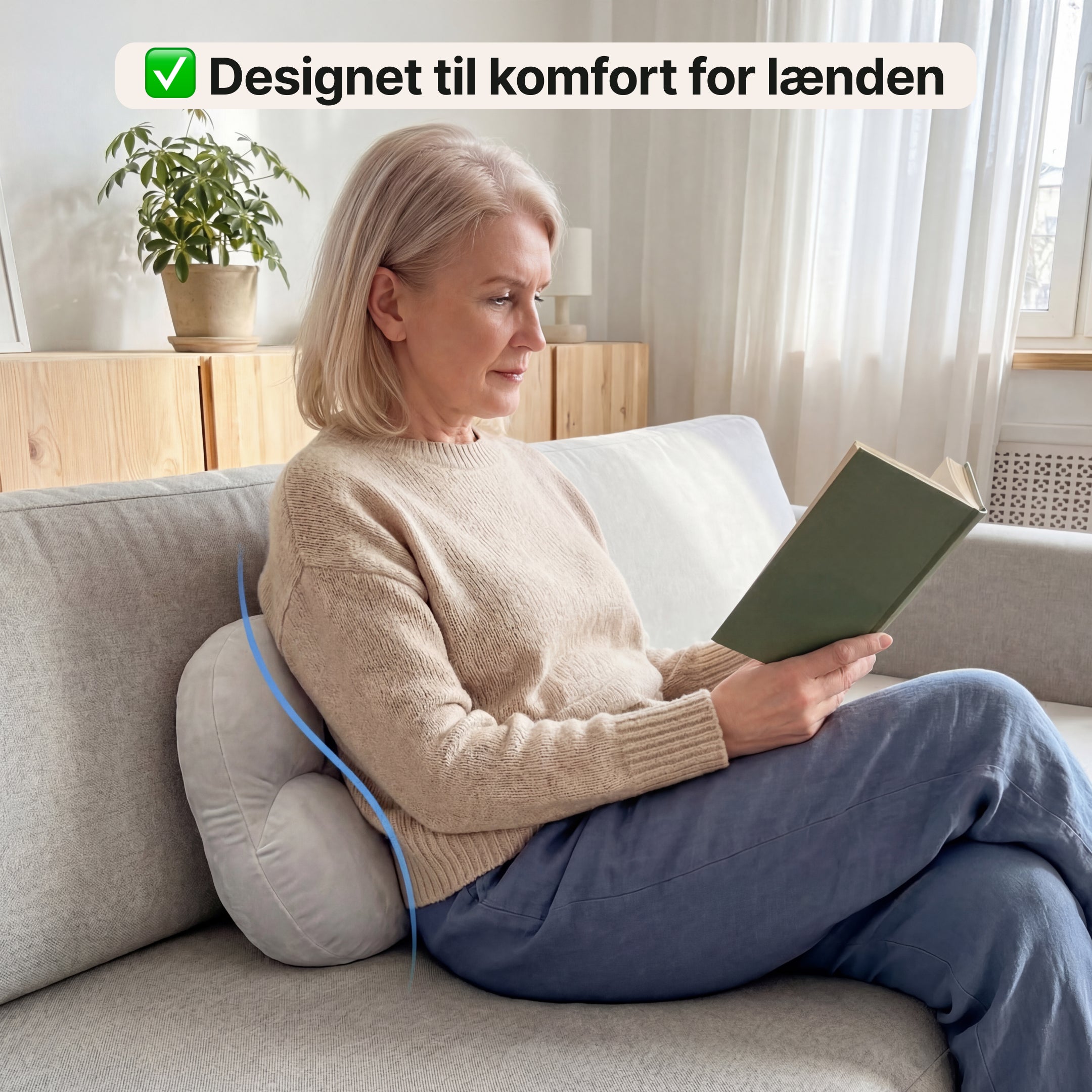 CloudCushion – Komfortpude til pleje og søvn