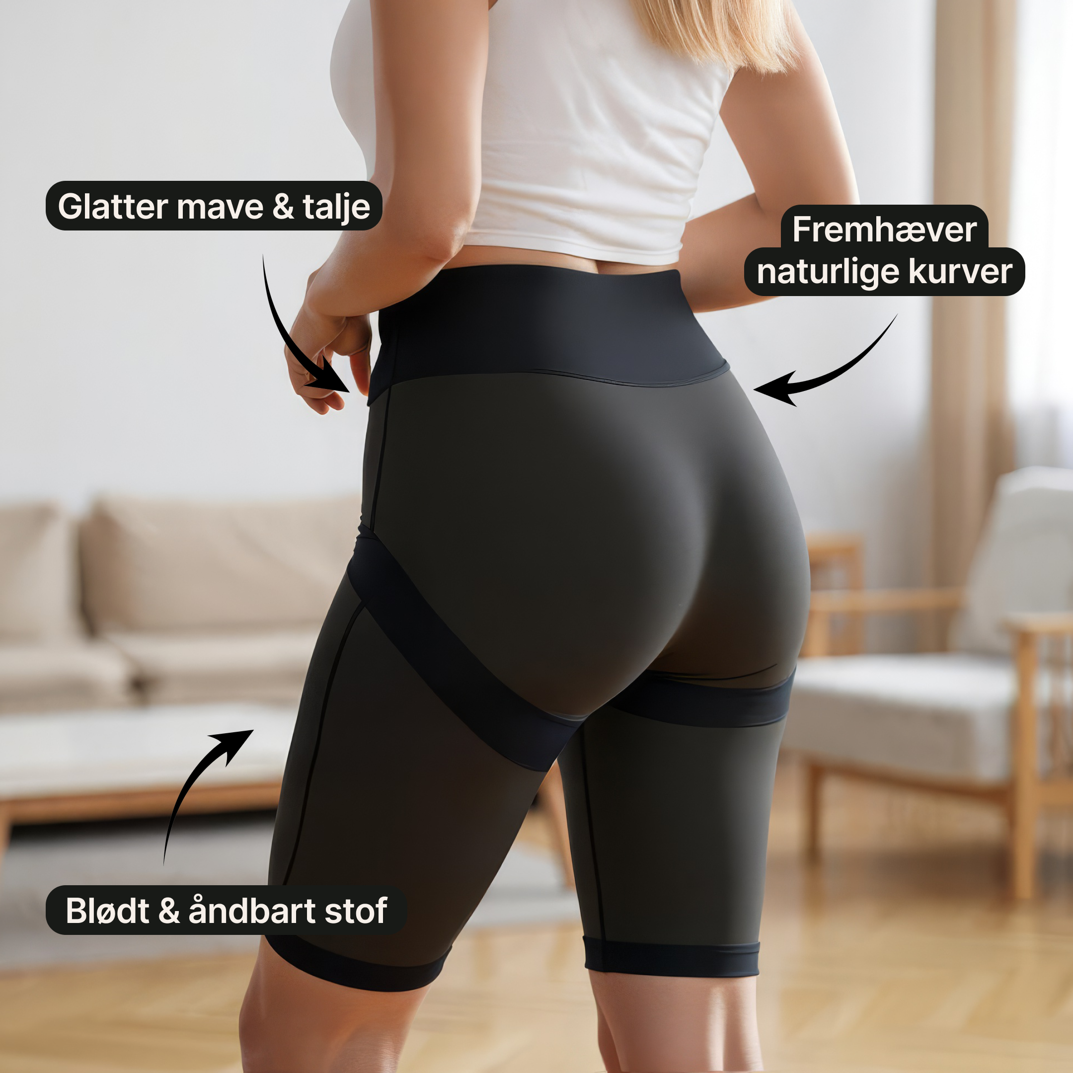 Shapewear trusser – Høj talje