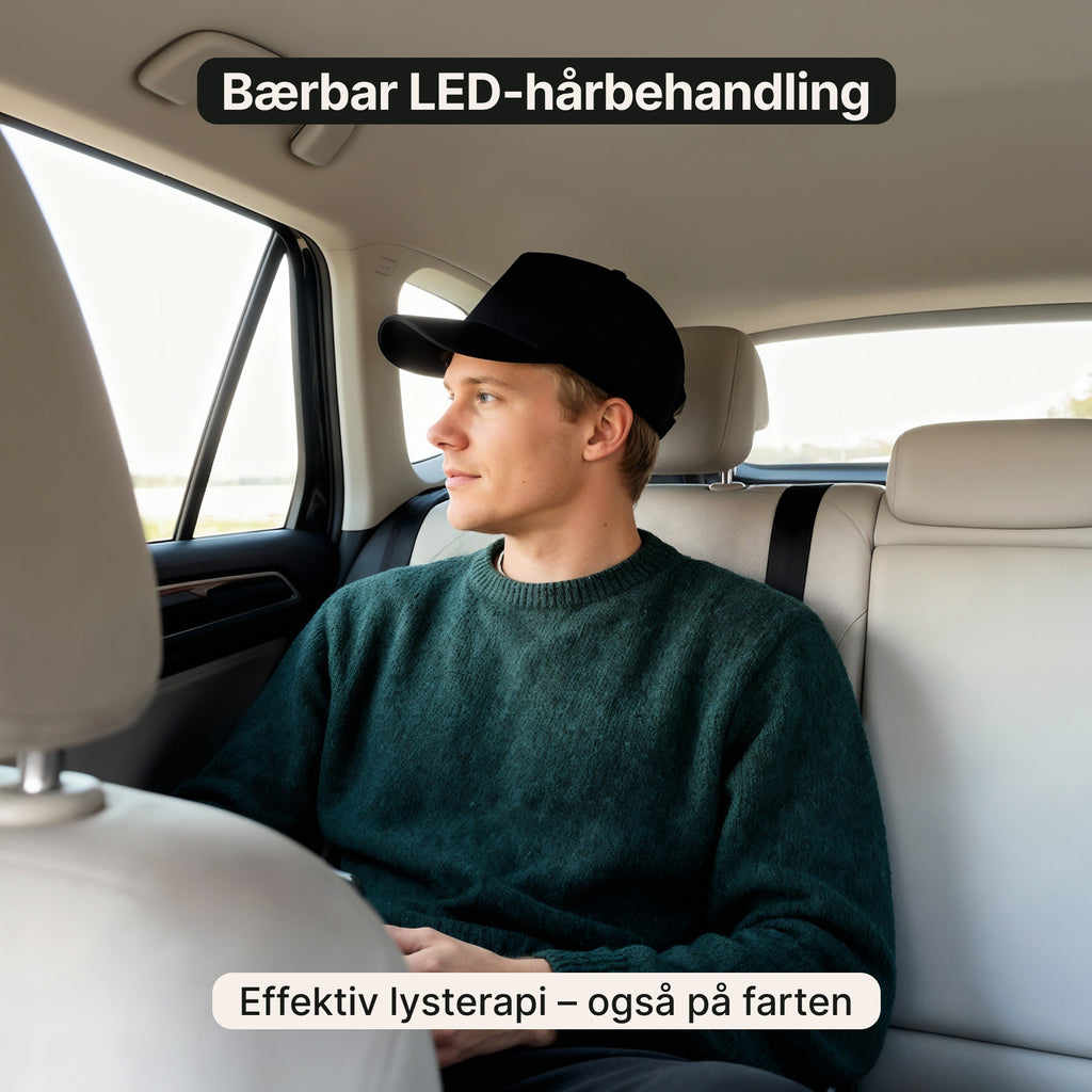 LED Hårplejehat – Til tyndt hår